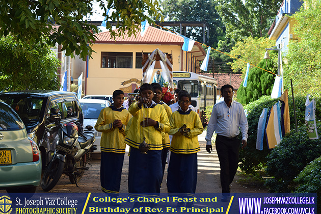 Colleges Chapel Feast And Birthday Of Rev. Fr. Principal - St. Joseph Vaz College - Wennappuwa - Sri Lanka