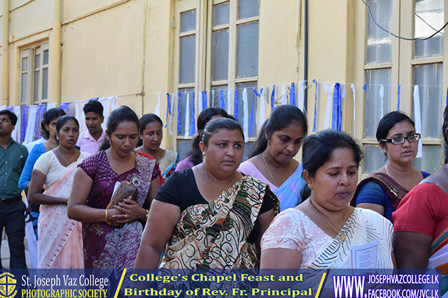 Colleges Chapel Feast And Birthday Of Rev. Fr. Principal - St. Joseph Vaz College - Wennappuwa - Sri Lanka