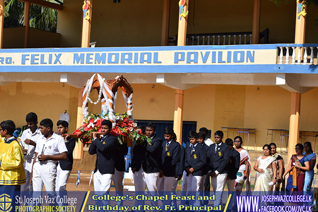 Colleges Chapel Feast And Birthday Of Rev. Fr. Principal - St. Joseph Vaz College - Wennappuwa - Sri Lanka