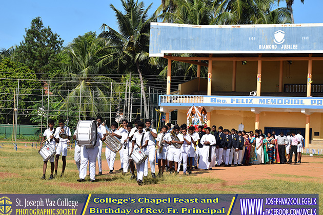 Colleges Chapel Feast And Birthday Of Rev. Fr. Principal - St. Joseph Vaz College - Wennappuwa - Sri Lanka