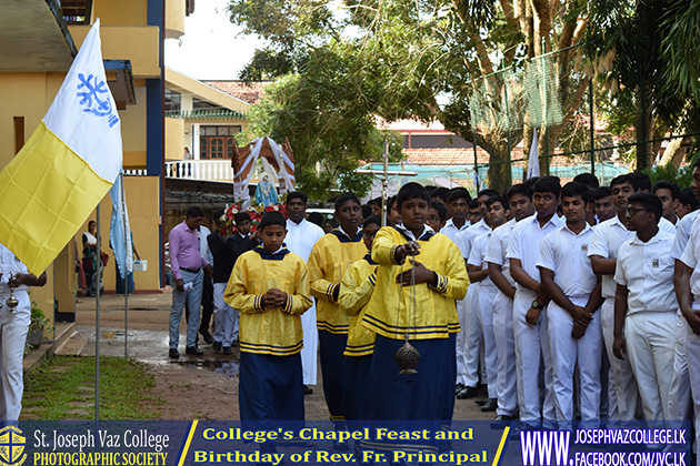 Colleges Chapel Feast And Birthday Of Rev. Fr. Principal - St. Joseph Vaz College - Wennappuwa - Sri Lanka