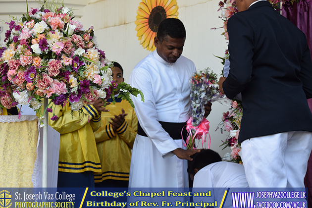 Colleges Chapel Feast And Birthday Of Rev. Fr. Principal - St. Joseph Vaz College - Wennappuwa - Sri Lanka