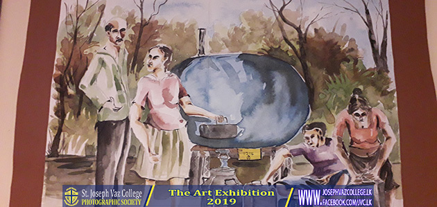 The Art Exhibition 2019 Presented By The College Art Section - St. Joseph Vaz College - Wennappuwa - Sri Lanka
