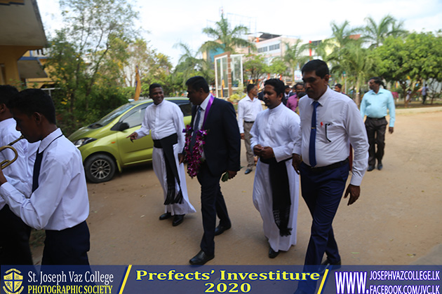 Prefects Investiture 2020 - St. Joseph Vaz College - Wennappuwa - Sri Lanka