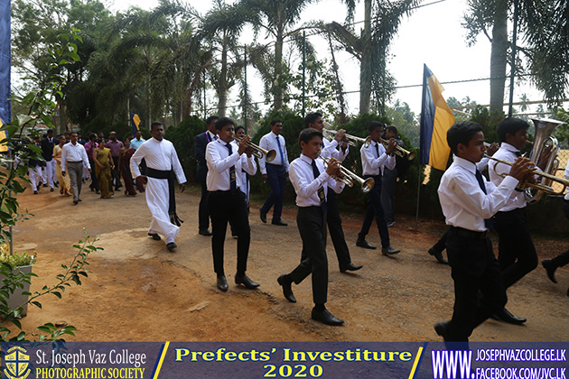 Prefects Investiture 2020 - St. Joseph Vaz College - Wennappuwa - Sri Lanka