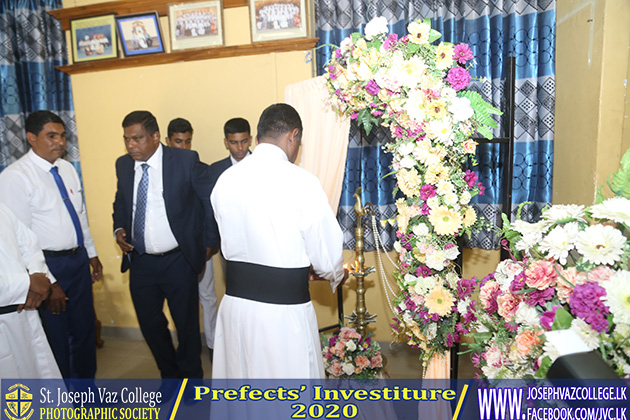 Prefects Investiture 2020 - St. Joseph Vaz College - Wennappuwa - Sri Lanka