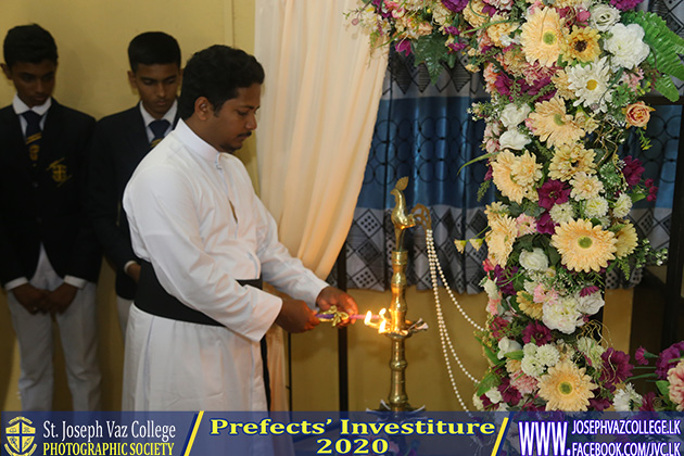 Prefects Investiture 2020 - St. Joseph Vaz College - Wennappuwa - Sri Lanka