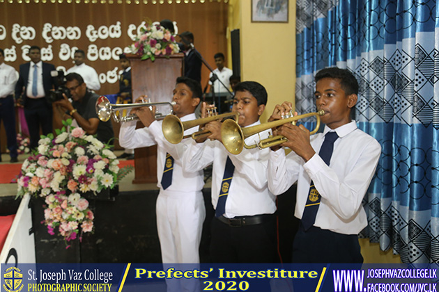 Prefects Investiture 2020 - St. Joseph Vaz College - Wennappuwa - Sri Lanka