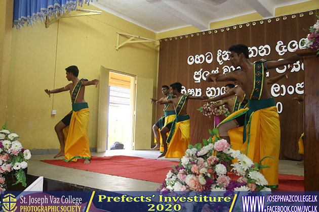 Prefects Investiture 2020 - St. Joseph Vaz College - Wennappuwa - Sri Lanka