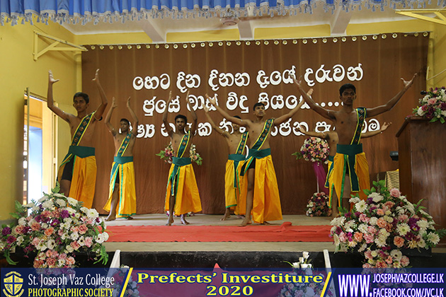 Prefects Investiture 2020 - St. Joseph Vaz College - Wennappuwa - Sri Lanka