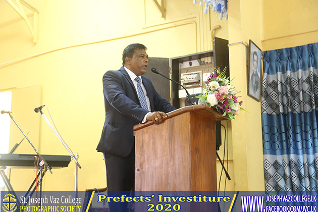 Prefects Investiture 2020 - St. Joseph Vaz College - Wennappuwa - Sri Lanka