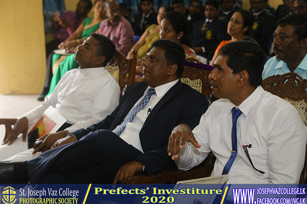 Prefects Investiture 2020 - St. Joseph Vaz College - Wennappuwa - Sri Lanka