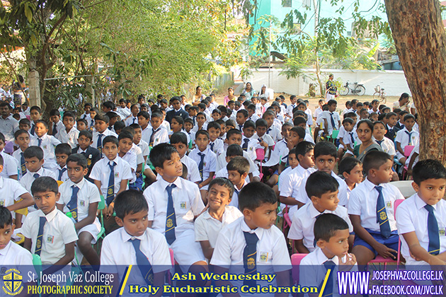 Beginning Of Lent Season - Ash Wednesday Holy Eucharistic Celebration - St. Joseph Vaz College - Wennappuwa - Sri Lanka