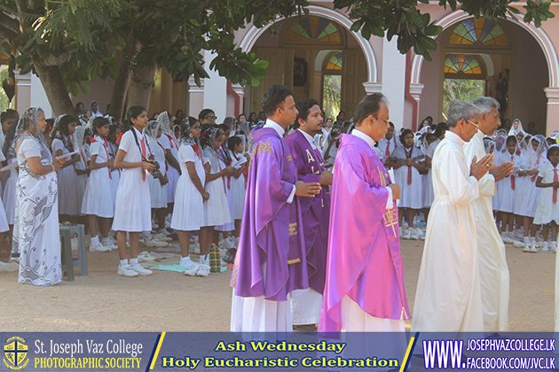 Beginning Of Lent Season - Ash Wednesday Holy Eucharistic Celebration - St. Joseph Vaz College - Wennappuwa - Sri Lanka