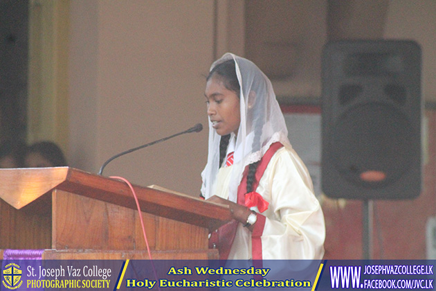 Beginning Of Lent Season - Ash Wednesday Holy Eucharistic Celebration - St. Joseph Vaz College - Wennappuwa - Sri Lanka