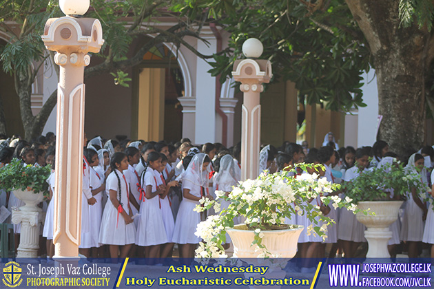 Beginning Of Lent Season - Ash Wednesday Holy Eucharistic Celebration - St. Joseph Vaz College - Wennappuwa - Sri Lanka