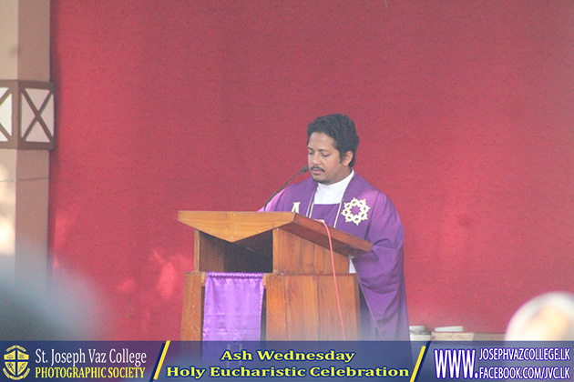 Beginning Of Lent Season - Ash Wednesday Holy Eucharistic Celebration - St. Joseph Vaz College - Wennappuwa - Sri Lanka