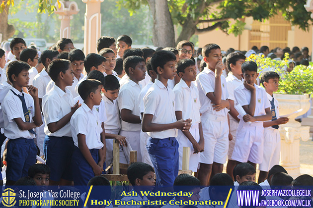 Beginning Of Lent Season - Ash Wednesday Holy Eucharistic Celebration - St. Joseph Vaz College - Wennappuwa - Sri Lanka