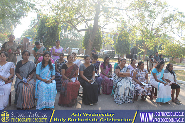 Beginning Of Lent Season - Ash Wednesday Holy Eucharistic Celebration - St. Joseph Vaz College - Wennappuwa - Sri Lanka