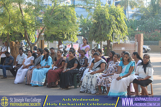 Beginning Of Lent Season - Ash Wednesday Holy Eucharistic Celebration - St. Joseph Vaz College - Wennappuwa - Sri Lanka