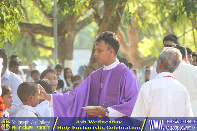 Beginning Of Lent Season - Ash Wednesday Holy Eucharistic Celebration - St. Joseph Vaz College - Wennappuwa - Sri Lanka