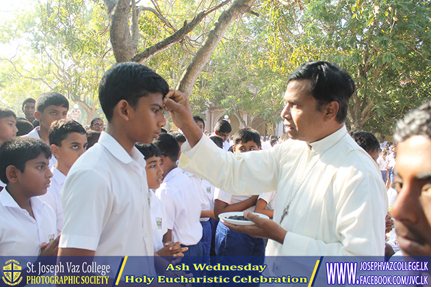 Beginning Of Lent Season - Ash Wednesday Holy Eucharistic Celebration - St. Joseph Vaz College - Wennappuwa - Sri Lanka