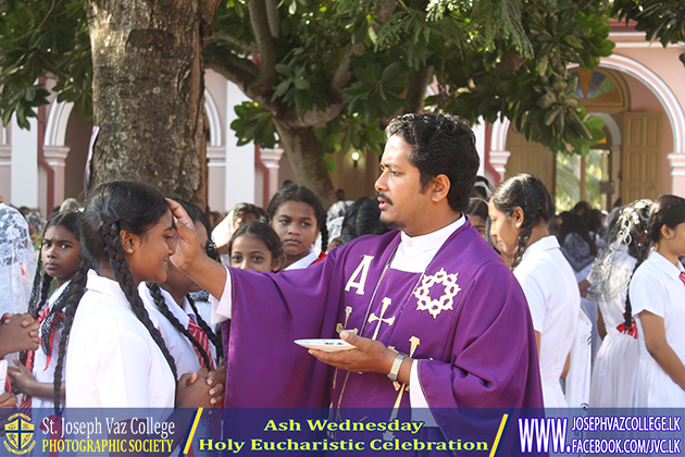 Beginning Of Lent Season - Ash Wednesday Holy Eucharistic Celebration - St. Joseph Vaz College - Wennappuwa - Sri Lanka