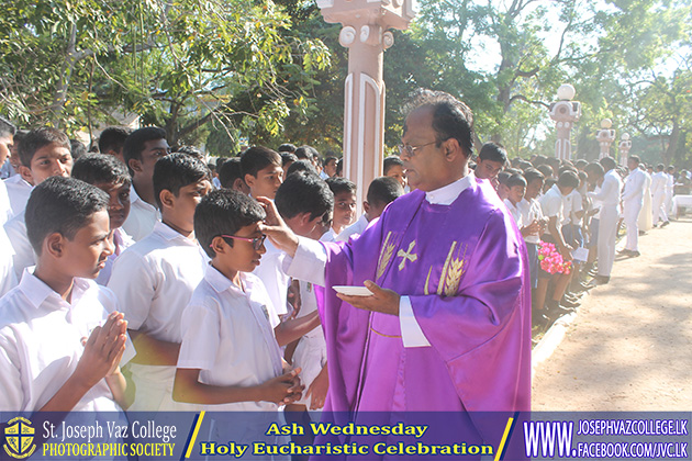 Beginning Of Lent Season - Ash Wednesday Holy Eucharistic Celebration - St. Joseph Vaz College - Wennappuwa - Sri Lanka