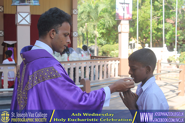 Beginning Of Lent Season - Ash Wednesday Holy Eucharistic Celebration - St. Joseph Vaz College - Wennappuwa - Sri Lanka