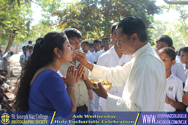 Beginning Of Lent Season - Ash Wednesday Holy Eucharistic Celebration - St. Joseph Vaz College - Wennappuwa - Sri Lanka