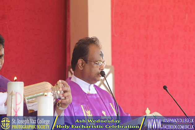 Beginning Of Lent Season - Ash Wednesday Holy Eucharistic Celebration - St. Joseph Vaz College - Wennappuwa - Sri Lanka