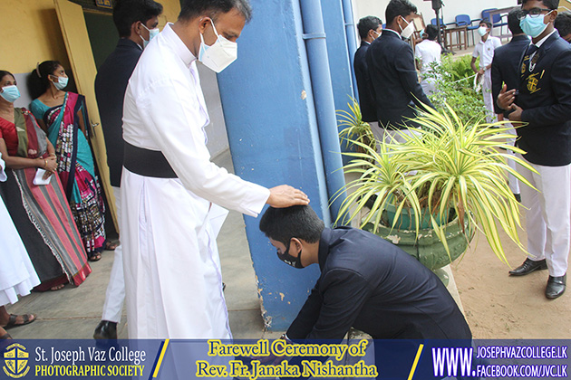 Farewell Ceremony Of Rev. Fr. Janaka Nishantha - St. Joseph Vaz College - Wennappuwa - Sri Lanka