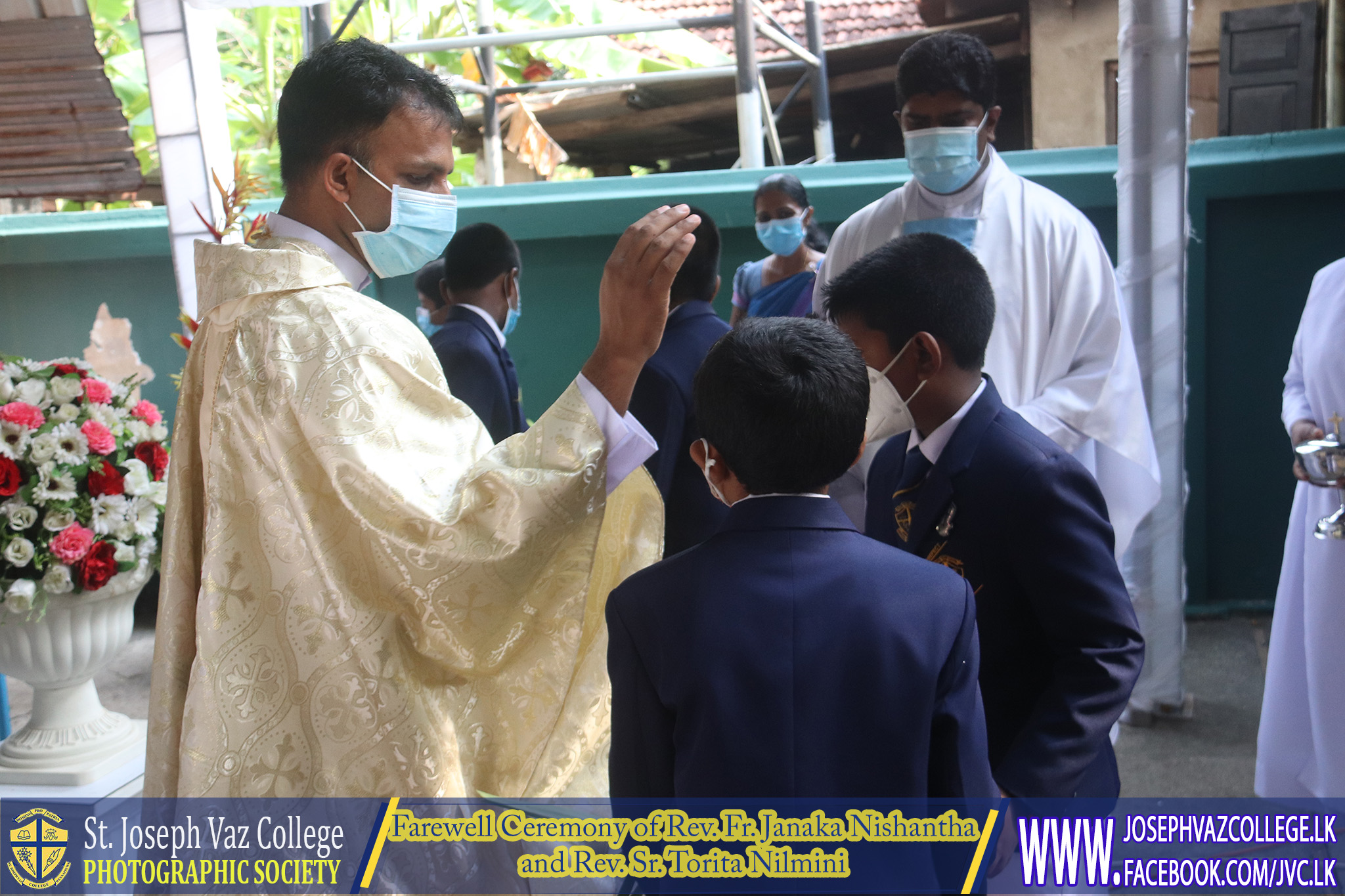 Farewell Ceremony Of Rev. Fr. Janaka Nishantha And Rev. Sr. Torita Nilmini - St. Joseph Vaz College - Wennappuwa - Sri Lanka