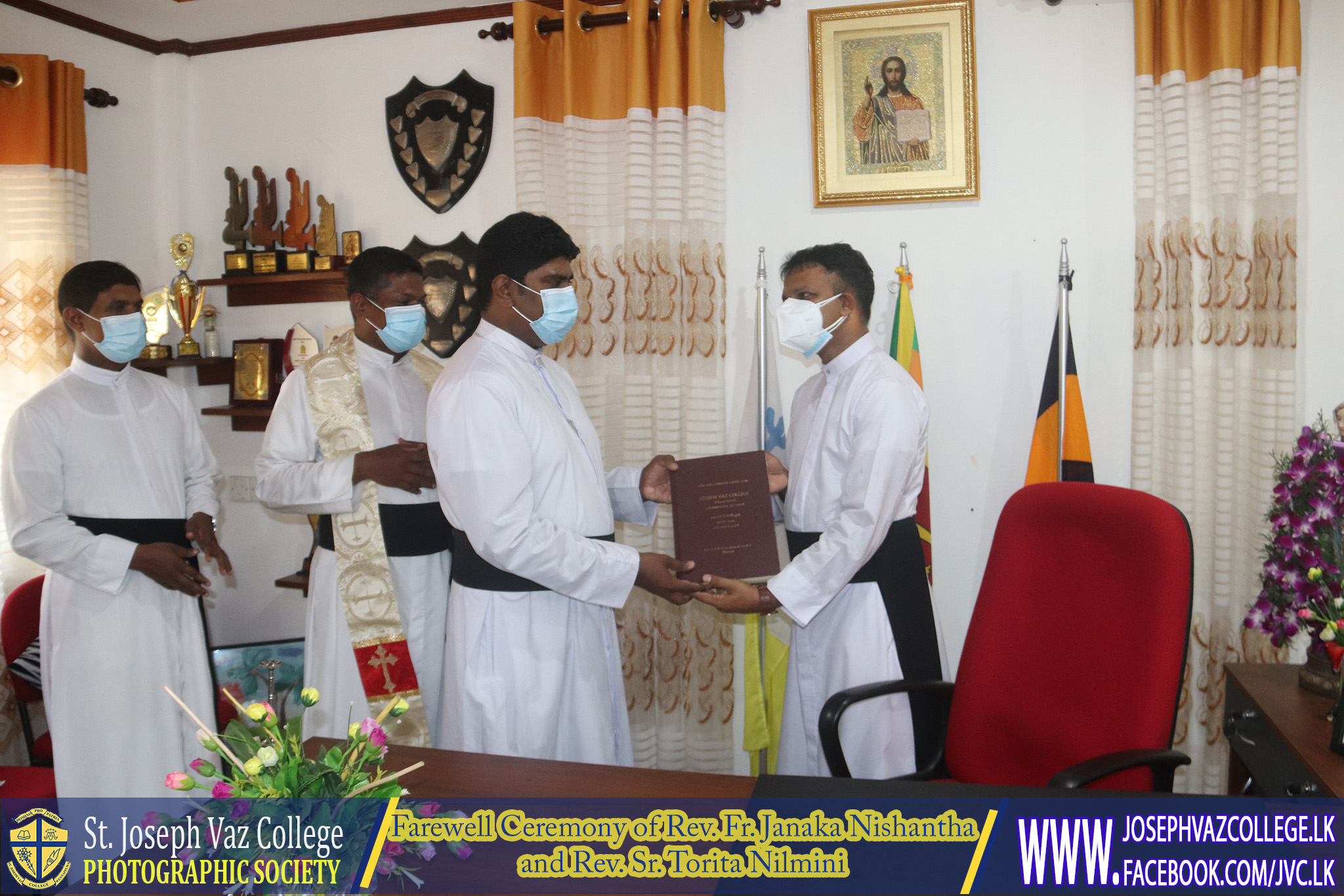 Farewell Ceremony Of Rev. Fr. Janaka Nishantha And Rev. Sr. Torita Nilmini - St. Joseph Vaz College - Wennappuwa - Sri Lanka