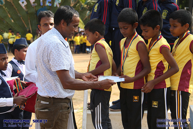 Inter House Sports Meet 2019- Primary Section - St. Joseph Vaz College - Wennappuwa - Sri Lanka