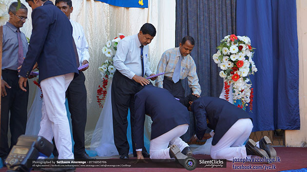 Prefects Induction - 2015 - Joseph Vaz College