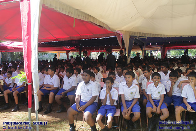 Farewell Of Mr.Osmand, Teachers And Childrens Day - 2015 - St.Joseph Vaz College