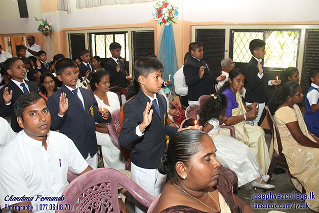 Prefects And Monitors Investiture - Primary College - 2016 - St.Joseph Vaz College
