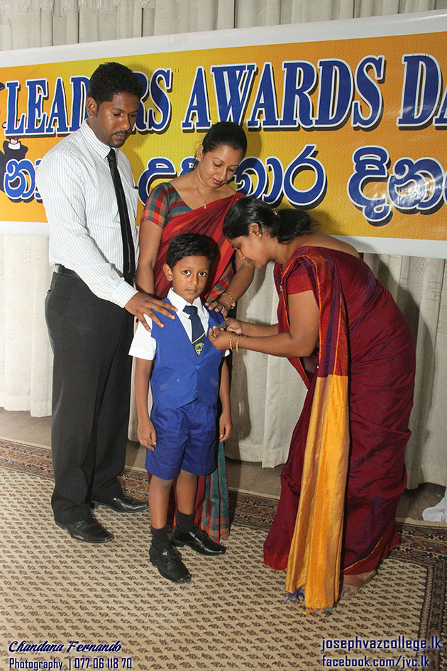 Leaders Awards - 2016 Primary College - St.Joseph Vaz College - Wennappuwa