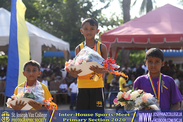 Inter-house Sportsmeet - Primary Section 2020 - St. Joseph Vaz College - Wennappuwa - Sri Lanka