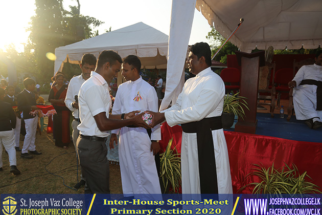Inter-house Sportsmeet - Primary Section 2020 - St. Joseph Vaz College - Wennappuwa - Sri Lanka