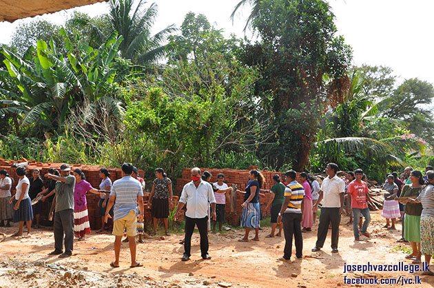 Shramadana Campaign At Indoor Stadium  - St. Joseph Vaz College