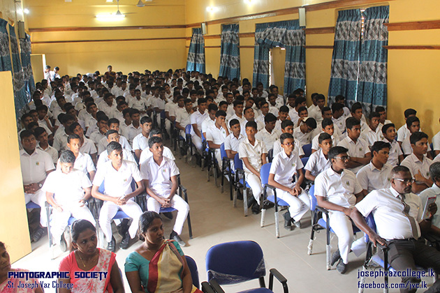 Thalassemia Disease Prevention Programme - St. Joseph Vaz College - Wennappuwa - Sri Lanka