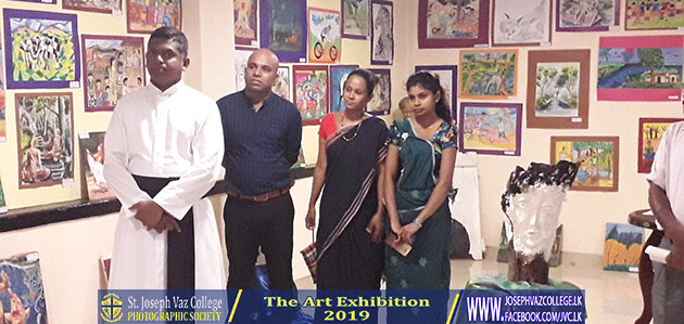 The Art Exhibition 2019 Presented By The College Art Section - St. Joseph Vaz College - Wennappuwa - Sri Lanka