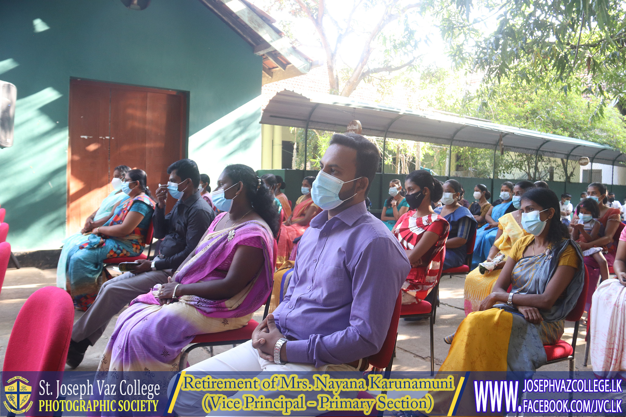 Retirement Of Mrs. Nayana Karunamuni - Vice Principal Primary Section  - St. Joseph Vaz College - Wennappuwa - Sri Lanka