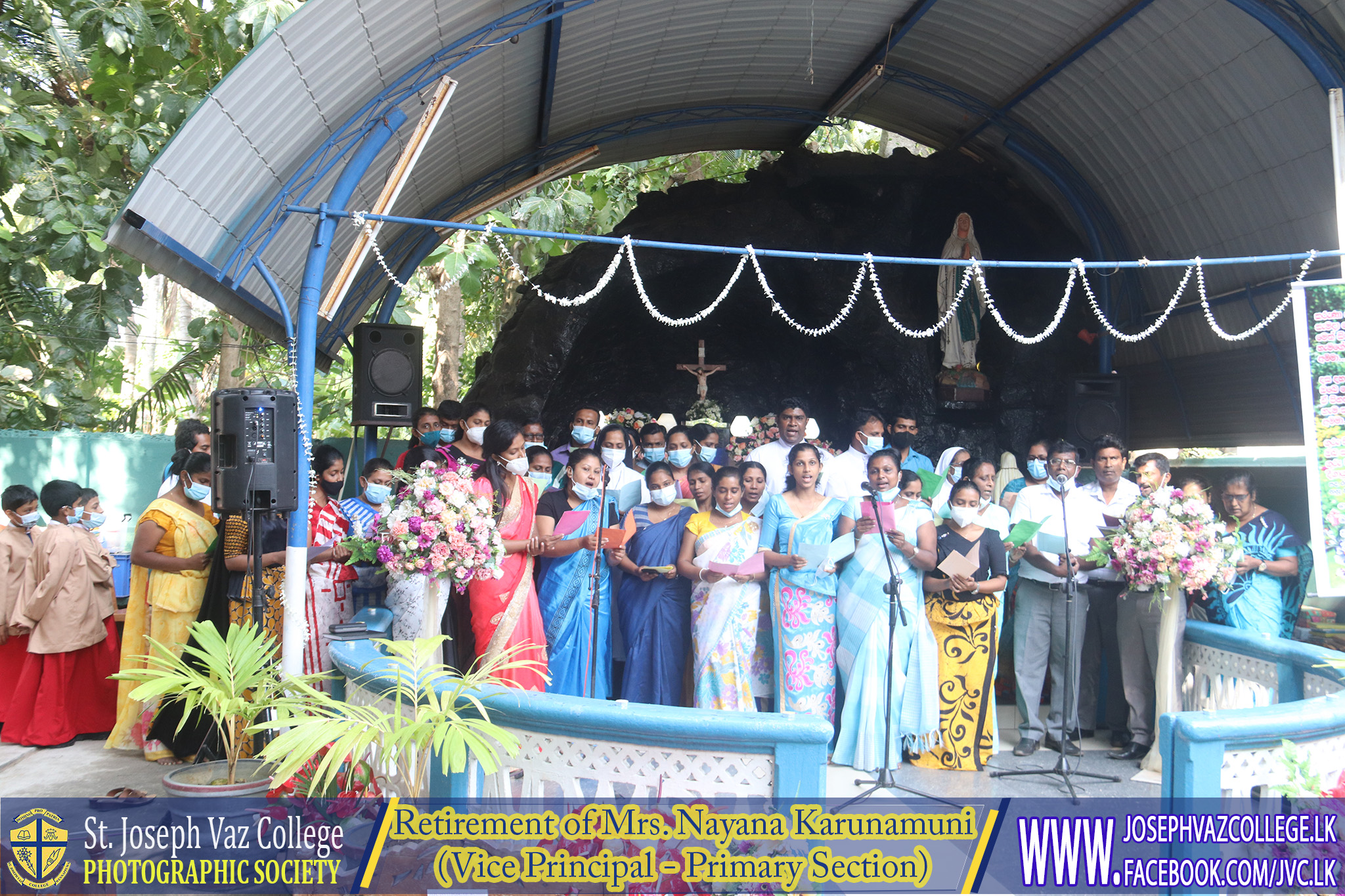 Retirement Of Mrs. Nayana Karunamuni - Vice Principal Primary Section  - St. Joseph Vaz College - Wennappuwa - Sri Lanka