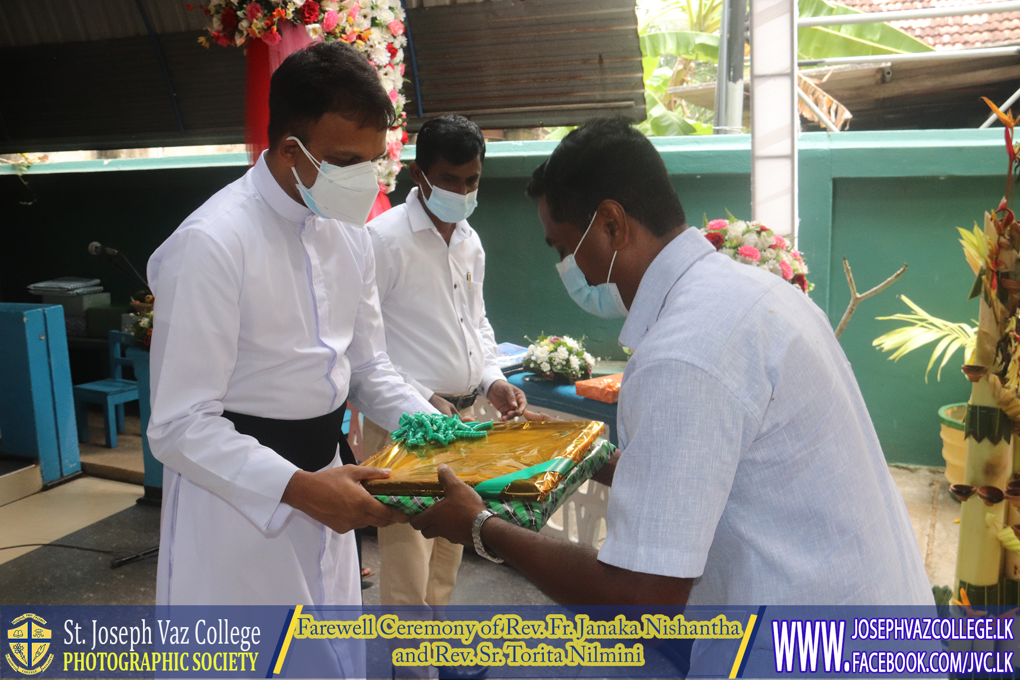 Farewell Ceremony Of Rev. Fr. Janaka Nishantha And Rev. Sr. Torita Nilmini - St. Joseph Vaz College - Wennappuwa - Sri Lanka